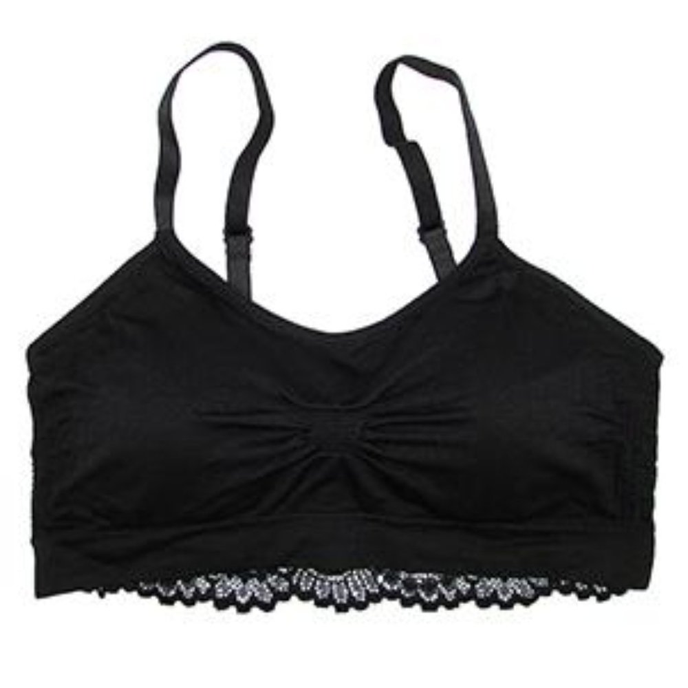 Coobie Lace Back Scoop Neck Bra